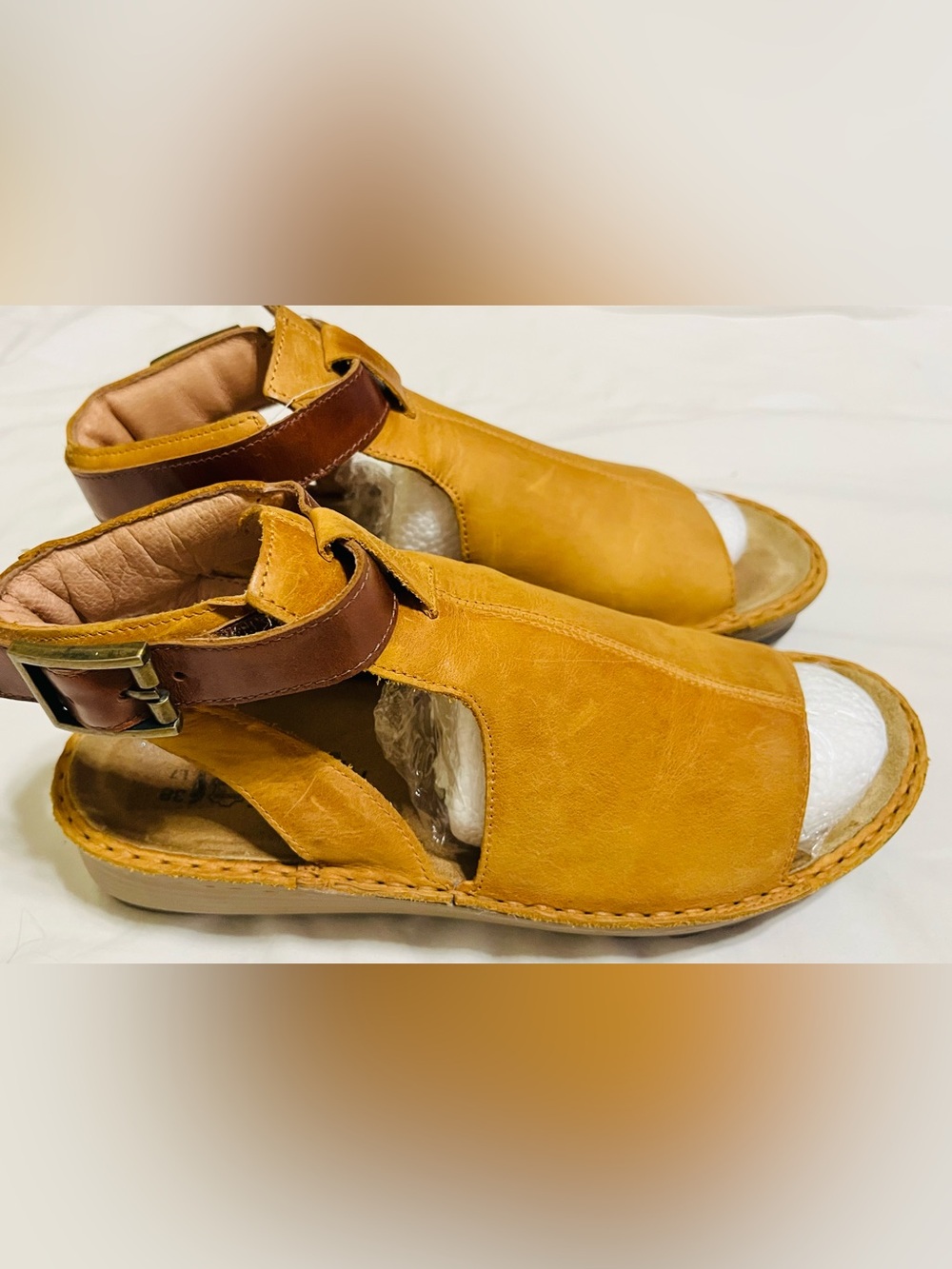NAOT suede, and leather Sandal made in Israel comfortable and lightweight